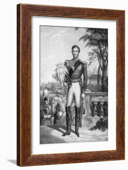 Prince Albert of Saxe-Coburg and Gotha, Consort of Queen Victoria, C1840-1861-George Baxter-Framed Giclee Print