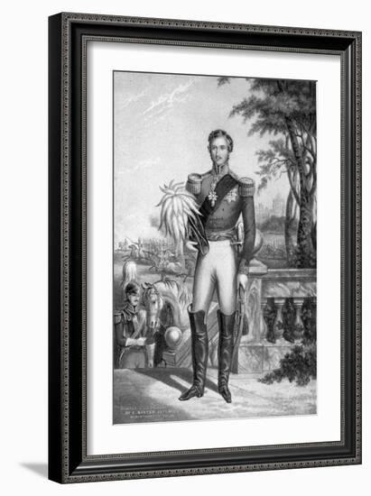 Prince Albert of Saxe-Coburg and Gotha, Consort of Queen Victoria, C1840-1861-George Baxter-Framed Giclee Print