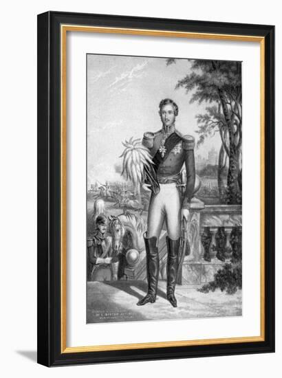 Prince Albert of Saxe-Coburg and Gotha, Consort of Queen Victoria, C1840-1861-George Baxter-Framed Giclee Print