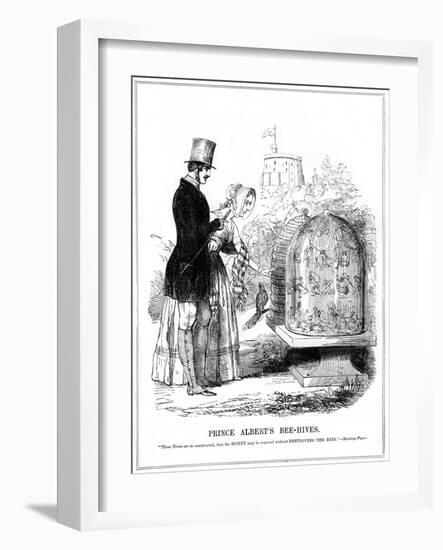 Prince Albert's Bee-Hives, 1843-null-Framed Giclee Print