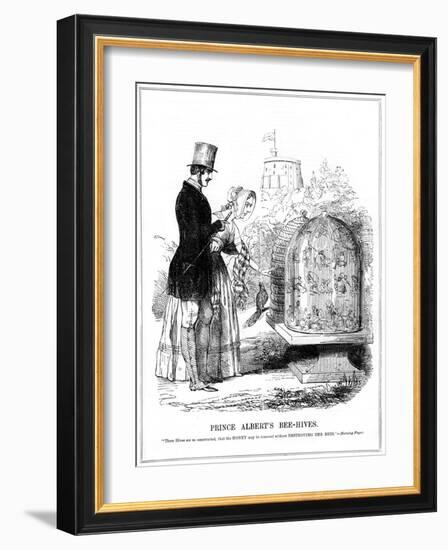 Prince Albert's Bee-Hives, 1843-null-Framed Giclee Print