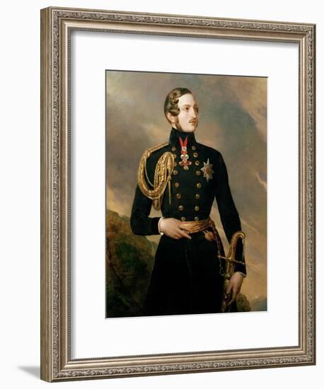 Prince Albert, the Prince Consort (1819-61)-Franz Xaver Winterhalter-Framed Giclee Print