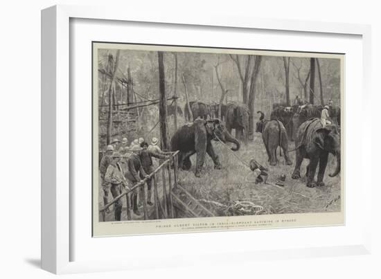 Prince Albert Victor in India-Joseph Nash-Framed Giclee Print