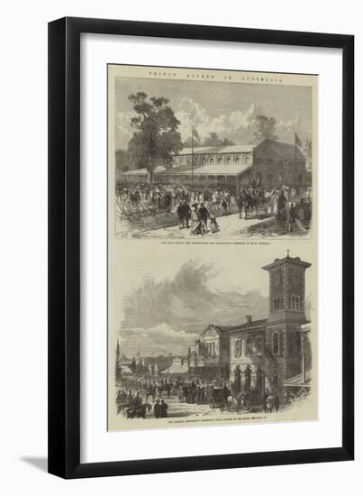 Prince Alfred in Australia-Charles Robinson-Framed Giclee Print