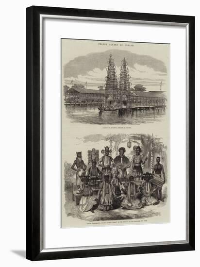 Prince Alfred in Ceylon-null-Framed Giclee Print