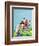 Prince and Princess on a Horse-English School-Framed Giclee Print