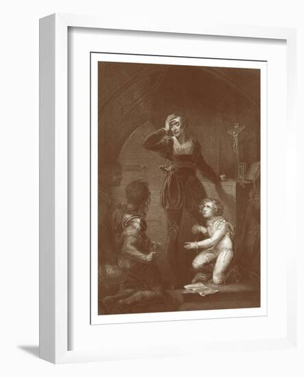 Prince Arthur and Hubert-James Northcote-Framed Giclee Print