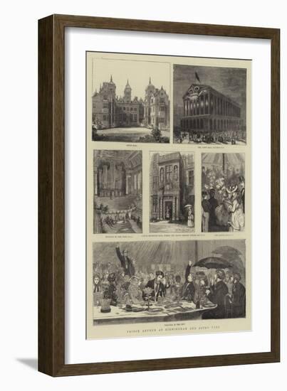 Prince Arthur at Birmingham and Aston Park-Francis S. Walker-Framed Giclee Print