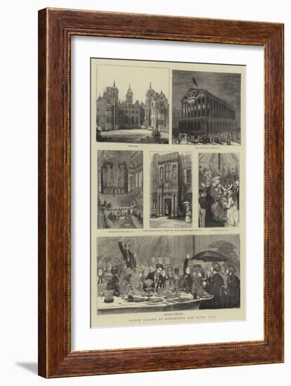 Prince Arthur at Birmingham and Aston Park-Francis S. Walker-Framed Giclee Print