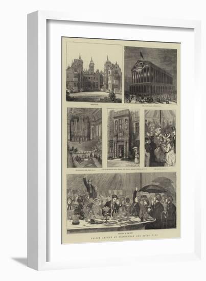 Prince Arthur at Birmingham and Aston Park-Francis S. Walker-Framed Giclee Print
