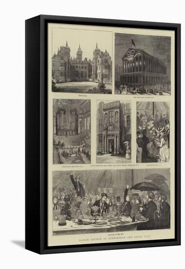 Prince Arthur at Birmingham and Aston Park-Francis S. Walker-Framed Premier Image Canvas