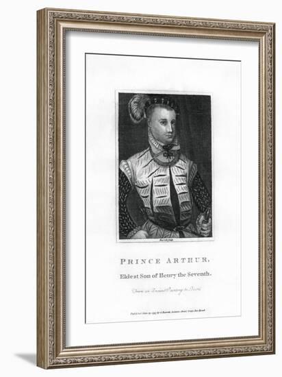 Prince Arthur, Prince of Wales, Eldest Son of Henry VII-Barrett-Framed Giclee Print