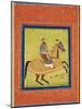 Prince Azam Shah on Horseback-null-Mounted Giclee Print