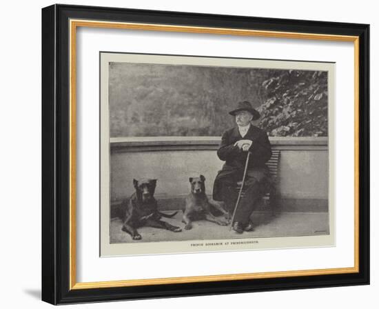 Prince Bismarck at Friedrichsruh-null-Framed Giclee Print