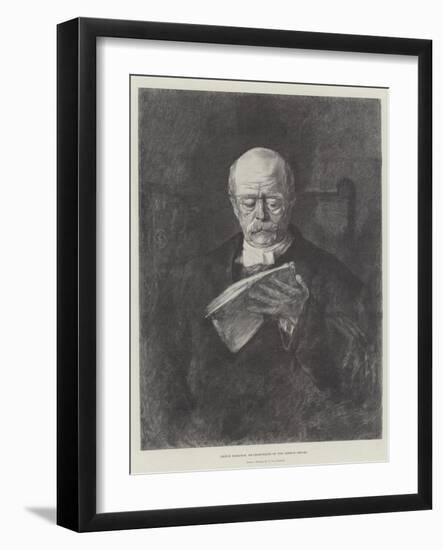 Prince Bismarck, Ex-Chancellor of the German Empire-null-Framed Giclee Print