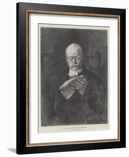 Prince Bismarck, Ex-Chancellor of the German Empire-null-Framed Giclee Print