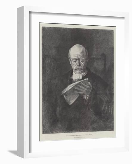 Prince Bismarck, Ex-Chancellor of the German Empire-null-Framed Giclee Print
