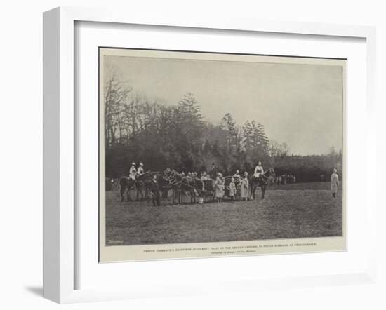 Prince Bismarck's Eightieth Birthday-null-Framed Giclee Print