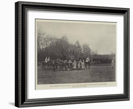 Prince Bismarck's Eightieth Birthday-null-Framed Giclee Print