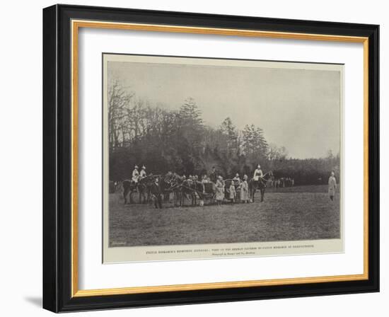 Prince Bismarck's Eightieth Birthday-null-Framed Giclee Print