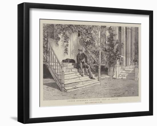 Prince Bismarck's Favourite Seat at Varzin-null-Framed Giclee Print