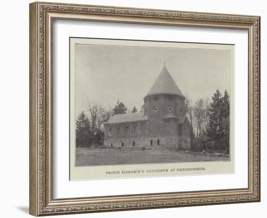 Prince Bismarck's Mausoleum at Friedrichsruh-null-Framed Giclee Print