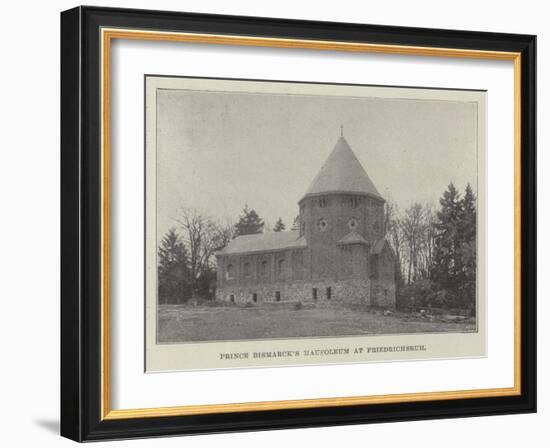 Prince Bismarck's Mausoleum at Friedrichsruh-null-Framed Giclee Print