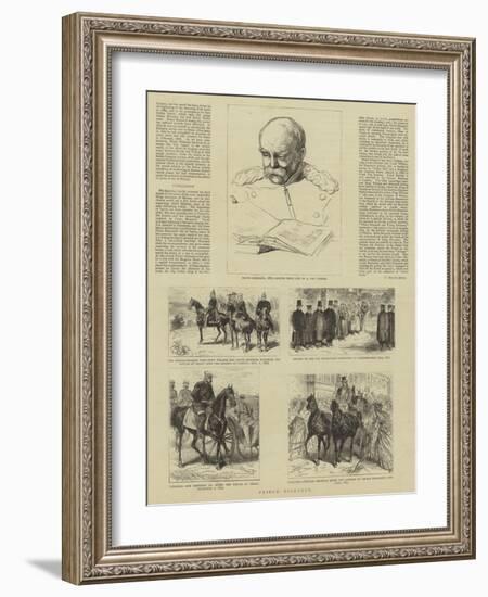 Prince Bismarck-Anton Alexander von Werner-Framed Giclee Print