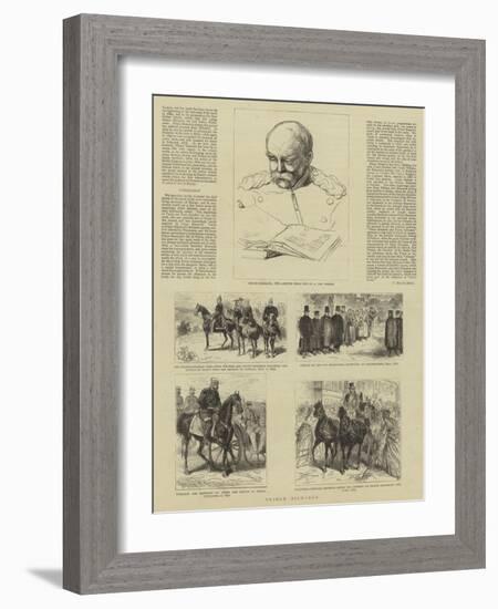 Prince Bismarck-Anton Alexander von Werner-Framed Giclee Print