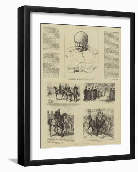 Prince Bismarck-Anton Alexander von Werner-Framed Giclee Print