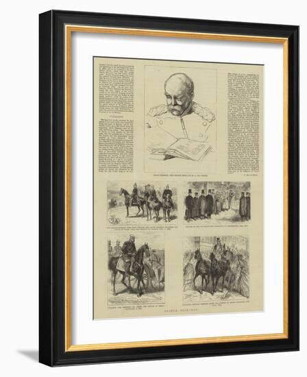 Prince Bismarck-Anton Alexander von Werner-Framed Giclee Print