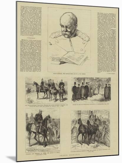 Prince Bismarck-Anton Alexander von Werner-Mounted Giclee Print