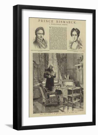 Prince Bismarck-Henry William Brewer-Framed Giclee Print