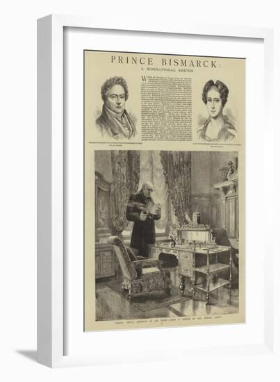 Prince Bismarck-Henry William Brewer-Framed Giclee Print