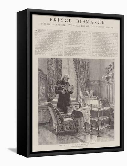 Prince Bismarck-Henry William Brewer-Framed Premier Image Canvas