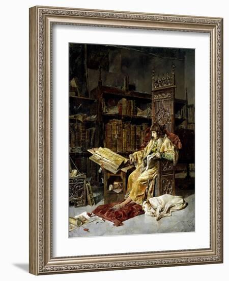 Prince Carlos of Viana, 1881, Spanish School-Jose Moreno carbonero-Framed Giclee Print