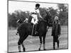 Prince Charles Apologizing to Girlfriend Jane Ward at a Polo Match-null-Mounted Photographic Print