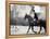 Prince Charles Prince of Wales Going Hunting on His Horse with His Dog March 1981-null-Framed Premier Image Canvas