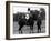 Prince Charles Sits on Horse in Polo Game July 1979-null-Framed Photographic Print