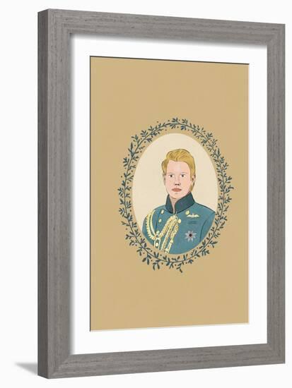 Prince Charming, 2022 (Digital)-Roberta Murray-Framed Giclee Print