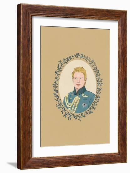 Prince Charming, 2022 (Digital)-Roberta Murray-Framed Giclee Print