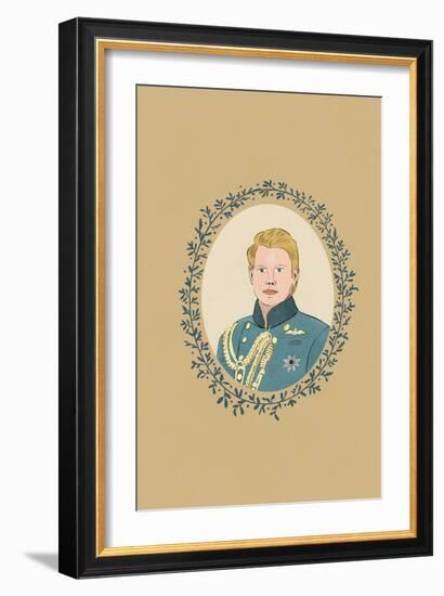 Prince Charming, 2022 (Digital)-Roberta Murray-Framed Giclee Print