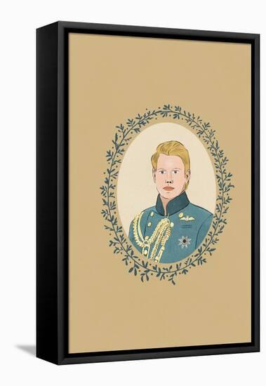 Prince Charming, 2022 (Digital)-Roberta Murray-Framed Premier Image Canvas