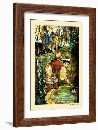 Prince Cheri in the Luminous Forest, c.1878-Walter Crane-Framed Art Print