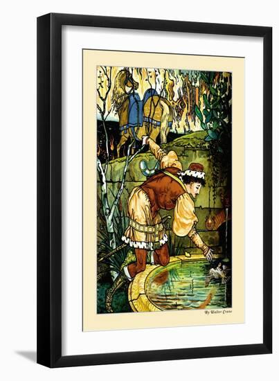 Prince Cheri in the Luminous Forest, c.1878-Walter Crane-Framed Art Print