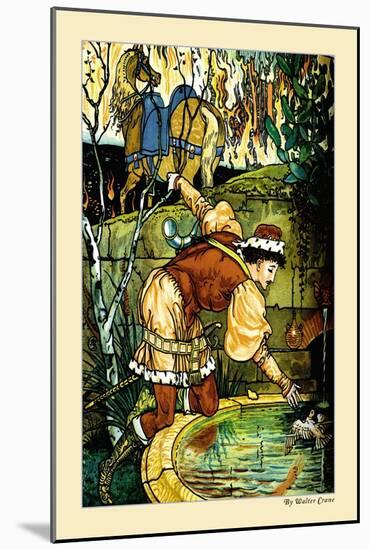 Prince Cheri in the Luminous Forest, c.1878-Walter Crane-Mounted Art Print