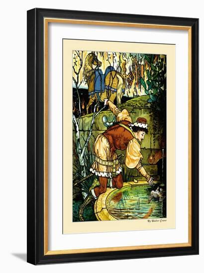 Prince Cheri in the Luminous Forest, c.1878-Walter Crane-Framed Art Print