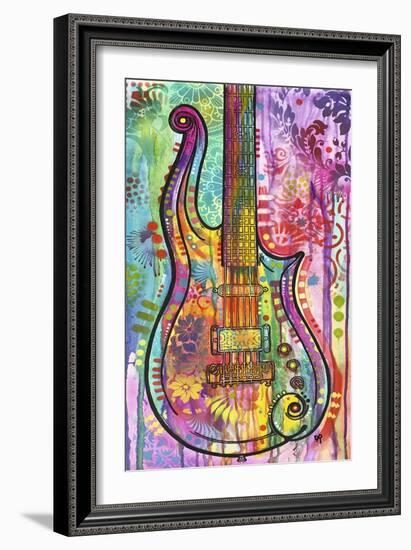 Prince Cloud Guitar, Guitars, Music, String Instruments, Musicians, Pop Art, Drips, Colorful, Rock-Russo Dean-Framed Giclee Print