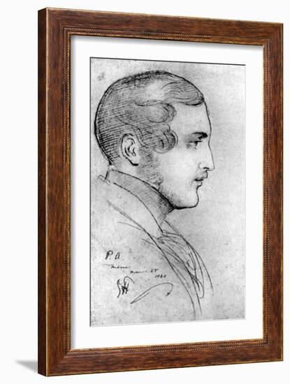 Prince Consort Albert, Husband and Consort of Queen Victoria-George Hayter-Framed Giclee Print