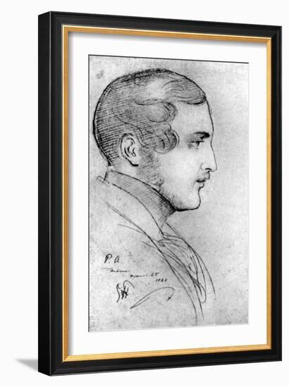 Prince Consort Albert, Husband and Consort of Queen Victoria-George Hayter-Framed Giclee Print